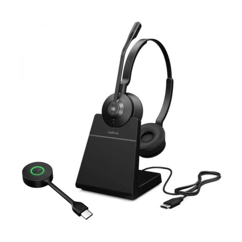 Jabra Engage 55 SE duo MS USB-C con base