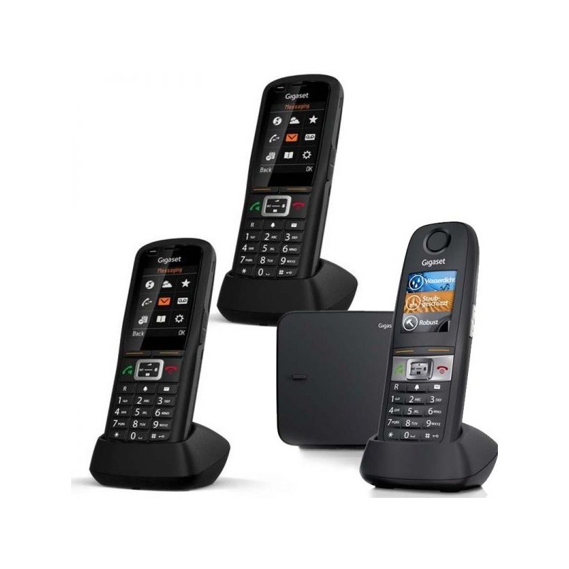 Gigaset E630 + 2 Gigaset R700H Pro