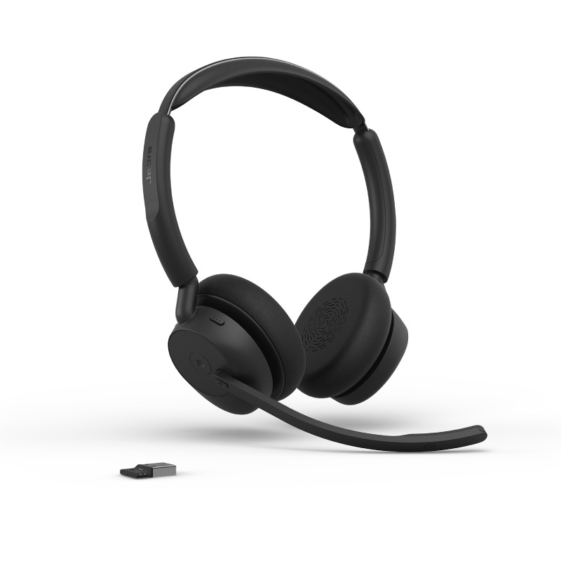 Jabra Evolve3 45 Duo USB-A MS Auricular Inalámbrico