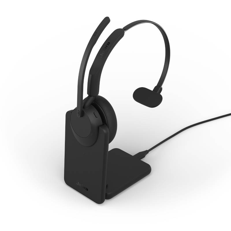 Jabra Evolve3 45 Mono USB-C UC con Base de Carga