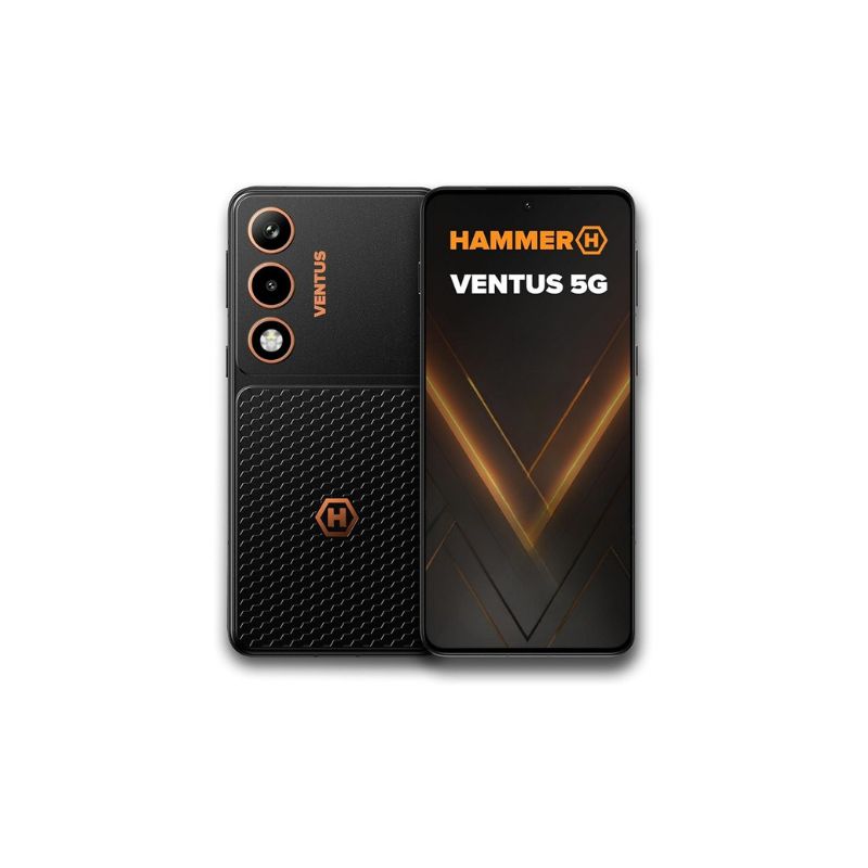 HAMMER Ventus 5G Smartphone Robusto 256 GB IP69