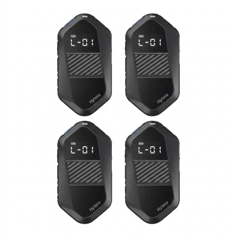 Pack de 4 walkie talkies PMR446 Hytera S1E