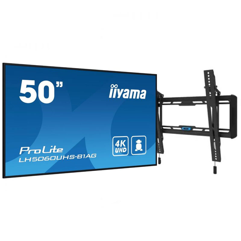 iiyama ProLite LH5060UHS-B1AG + Neomounts soporte pared