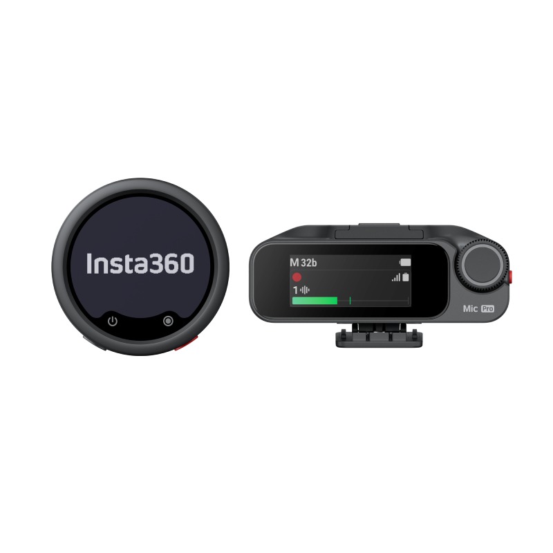 Insta360 Mic Pro 1 TX + 1 RX Micrófono Inalámbrico