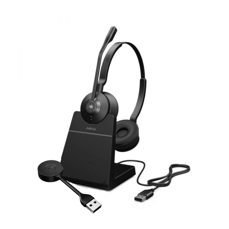 Jabra Engage 55 SE duo MS USB-A con base
