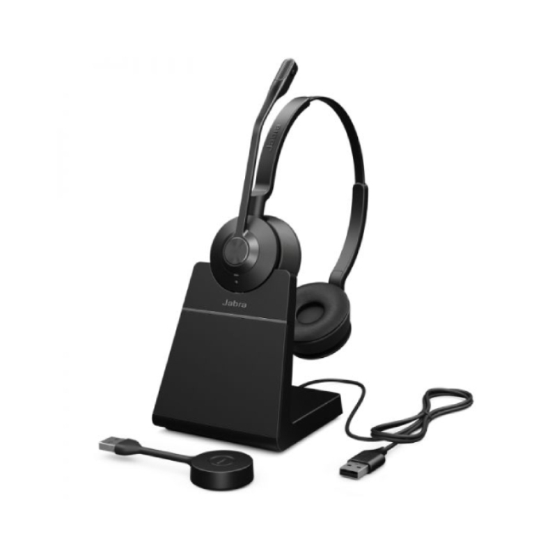 Jabra Engage 55 SE duo UC USB-A con base