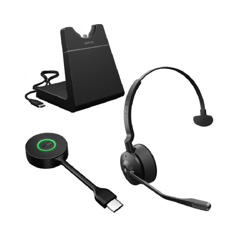 Jabra Engage 55 SE Mono MS USB-C con base