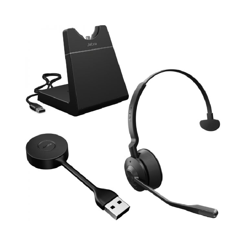 Jabra Engage 55 SE Convertible UC USB-A con base