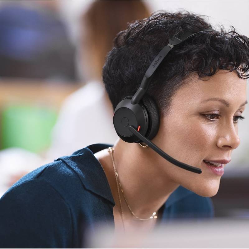 Auriculares inalámbricos Jabra Evolve2 55 UC - ANC y conectividad