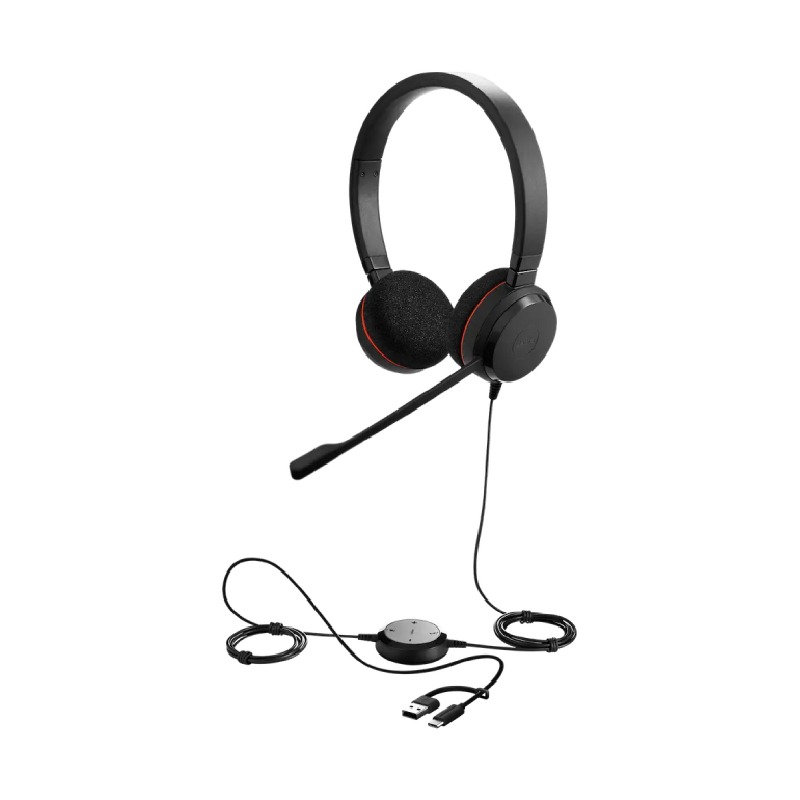 Jabra Evolve 20 UC stereo USB-C/A