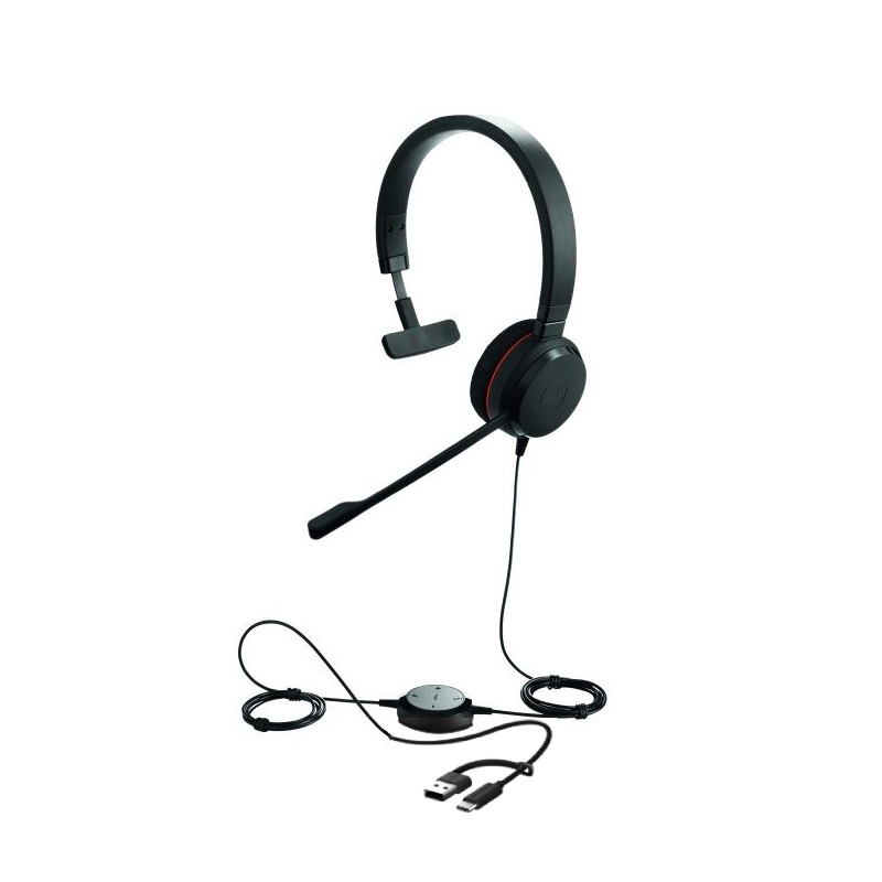 Jabra Evolve 20SE UC Mono USB-C/A