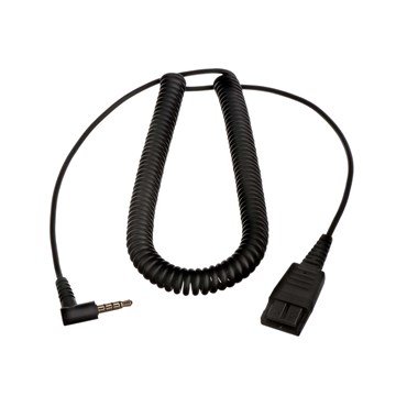 Cable Jabra de conexión PC, QD 3.5mm para auriculares