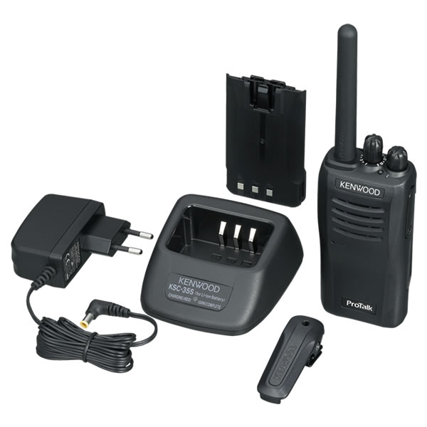 Walkie-talkie Kenwood sin licencia