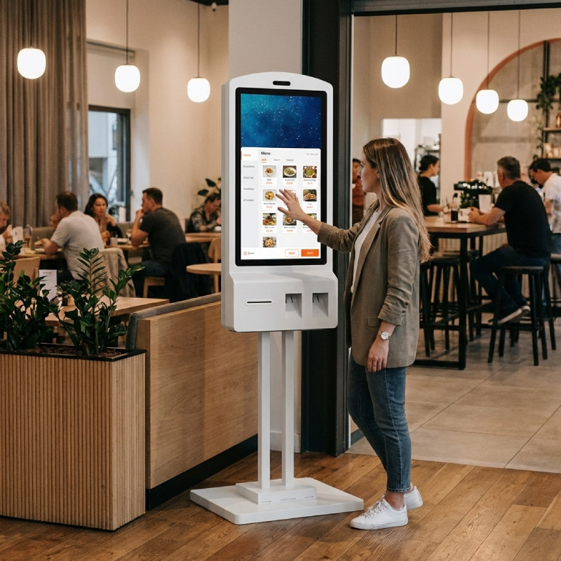 Kimex 165 3205C Kiosco de Pago Táctil 32”