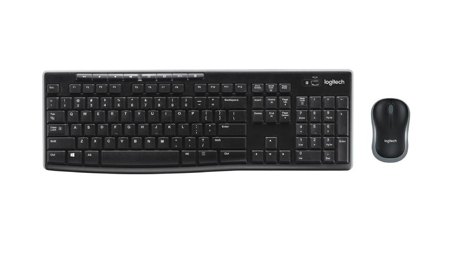 Teclado y ratón inalámbricos Logitech MK270 para profesionales