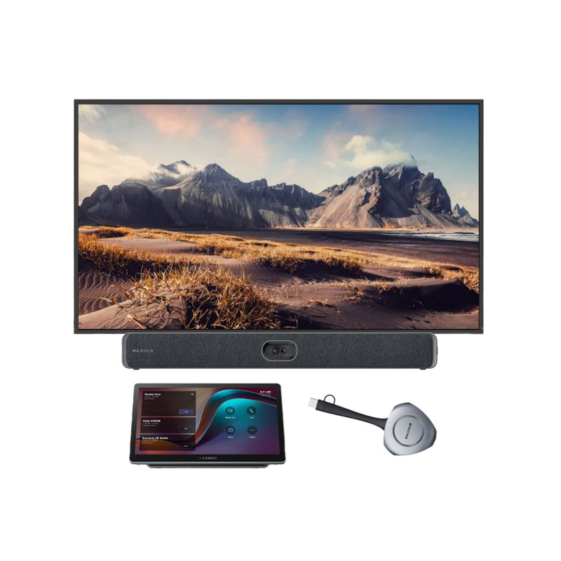 Kit MAXHUB XBar V50 + Pantalla MAXHUB CMA 65'' + Dongle WT13M