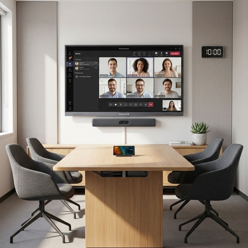 Pack Microsoft Teams Rooms MAXHUB para salas pequeñas
