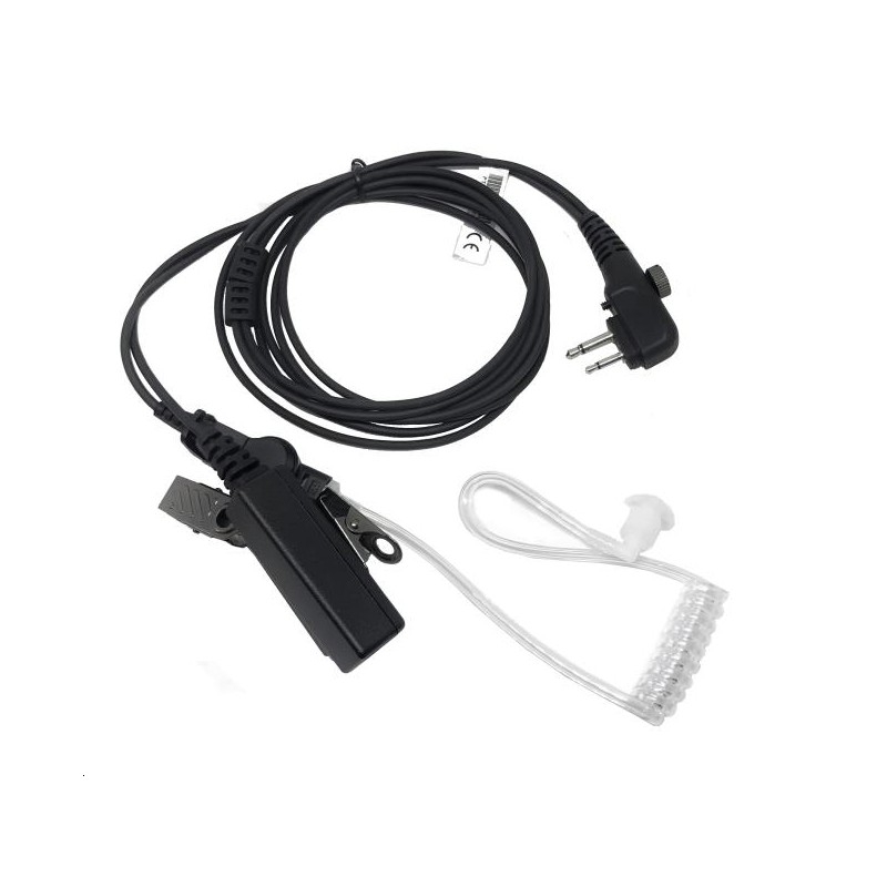 Hytera Micro-auricular de vigilancia con PTT para la serie PD