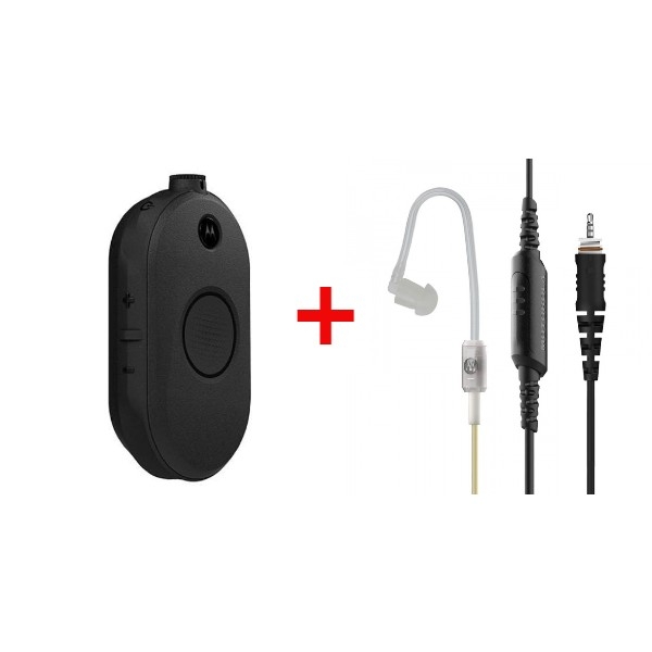 Pack: Motorola CLP446e + Motorola PMLN8077 auricular de seguridad