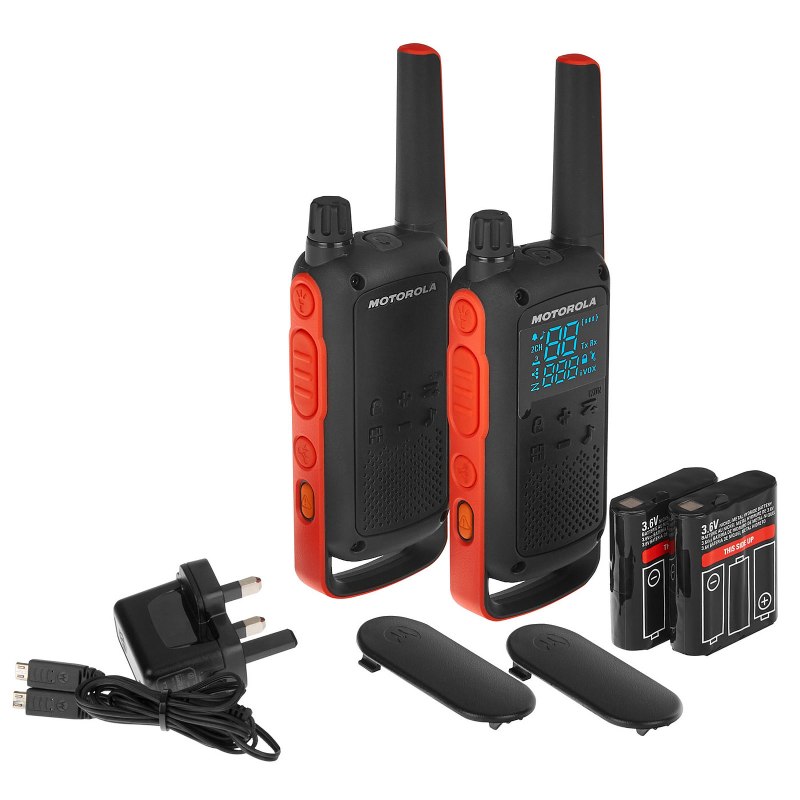 Pack de 4 Motorola Talkabout T82 Extreme + Kit Earloop - Onedirect