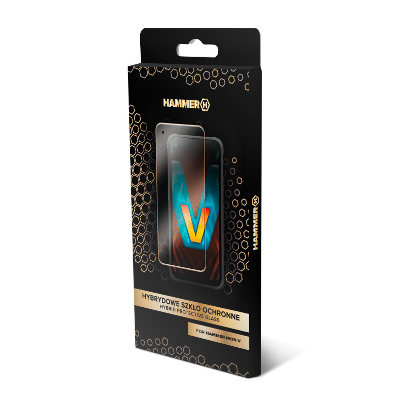 Hammer Cristal Templado Híbrido para Iron V