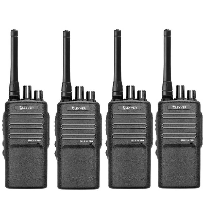 Pack cuarteto Cleyver Talk 55 Pro