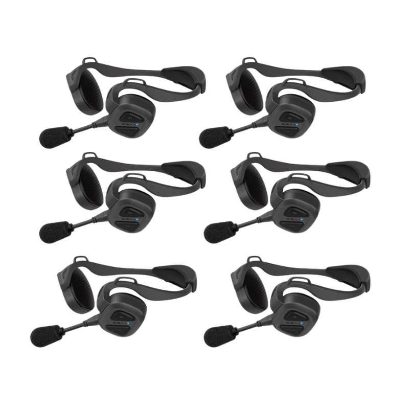 Pack de 6 Sena Nautitalk Bosun MESH