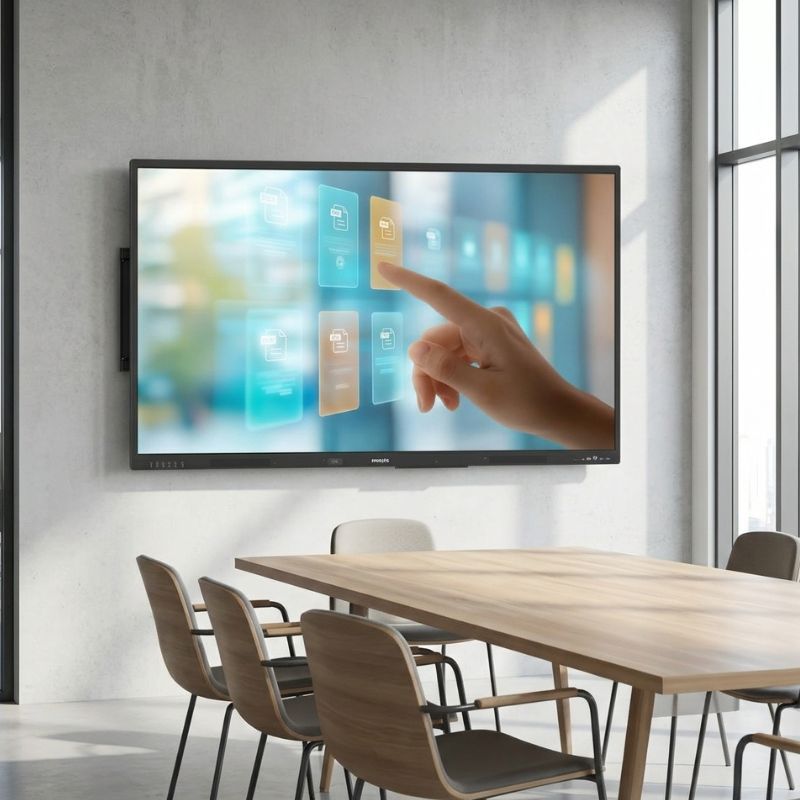 Pack Philips E-Line 65BDL4252E táctil 65" + soporte de pared B-Tech BT8441