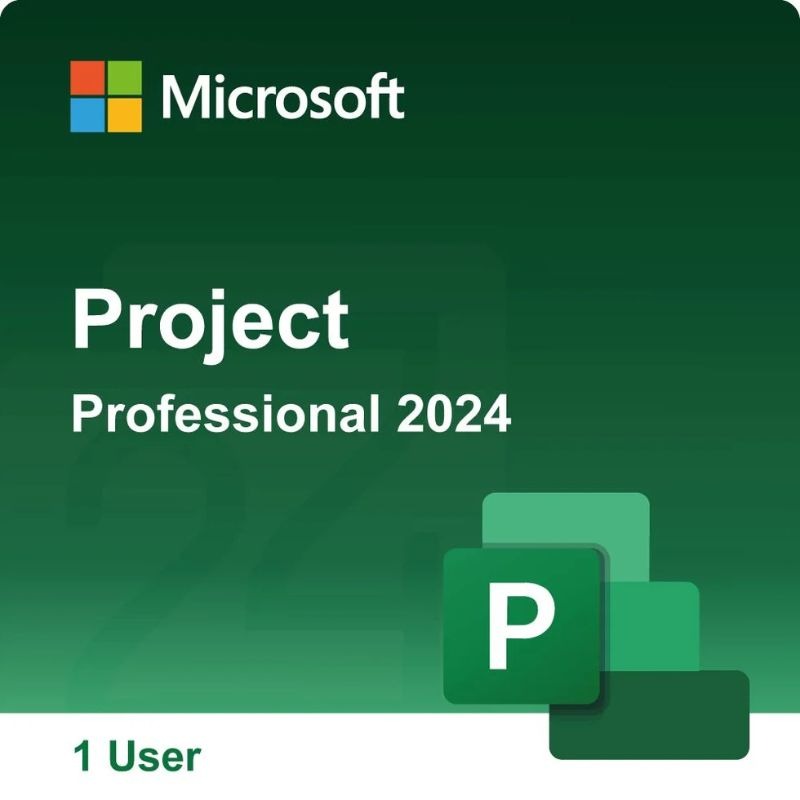 Microsoft Project Standard 2024 Licencia para 1 PC