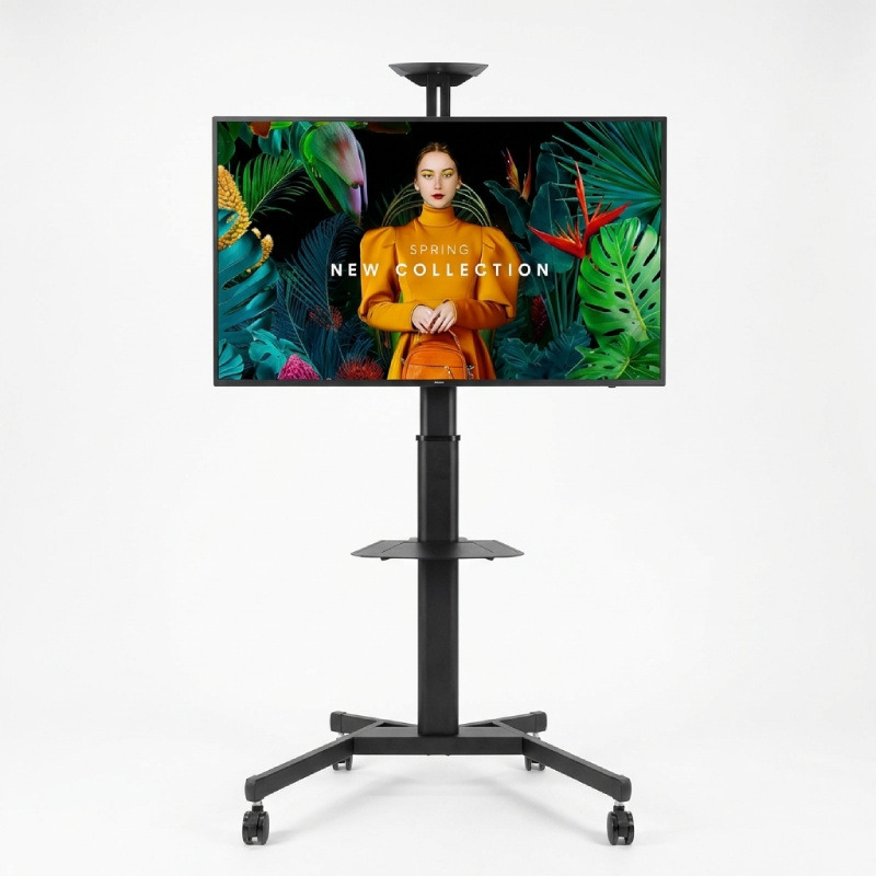 Pack pantalla 4K Samsung QBC 55" + soporte móvil Vision VFM-F19