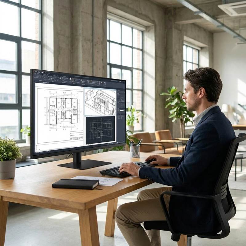 Samsung ViewFinity S70D Monitor 37" QHD