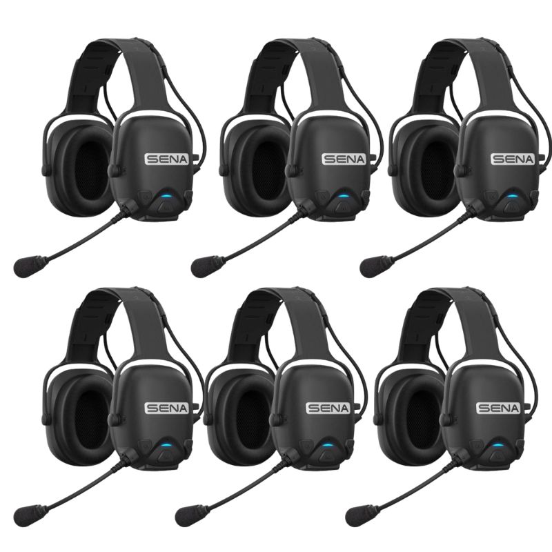 Pack de 6 Sena CAST-01 Casco Mesh