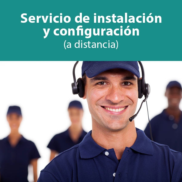 Servicio de asistencia telefónica en la instalación y configuración