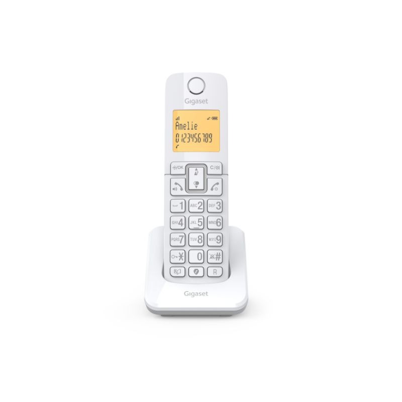 Gigaset Essential 300 Teléfono Inalámbrico DECT Blanco