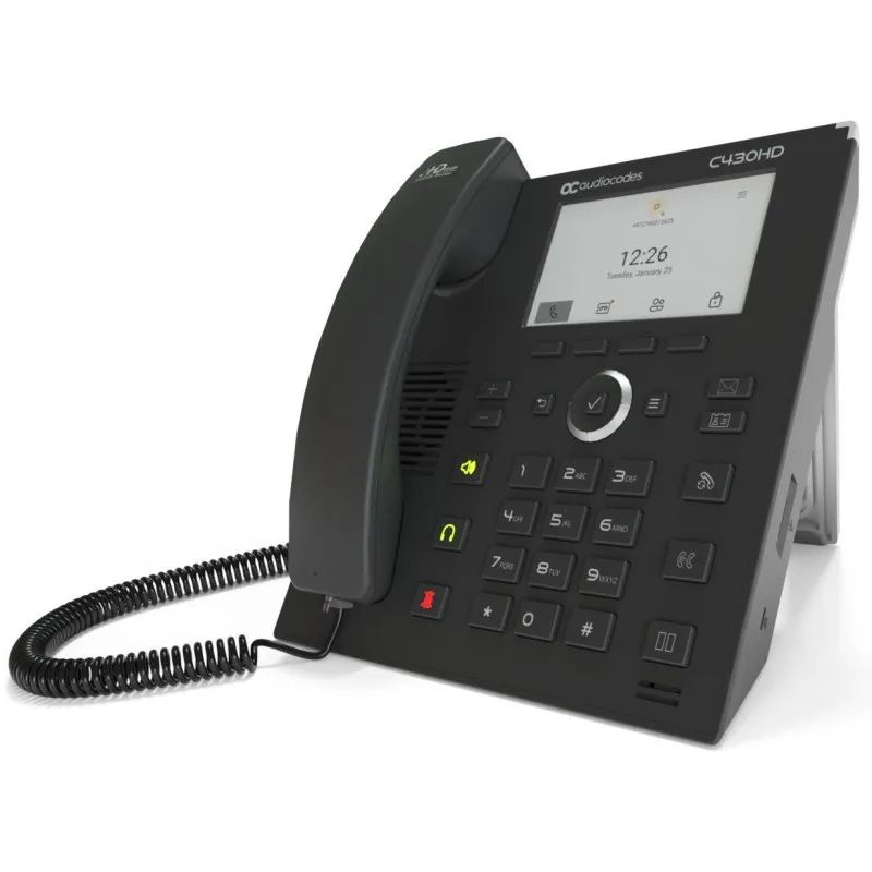 AudioCodes C430HD Teléfono IP Microsoft Teams HD
