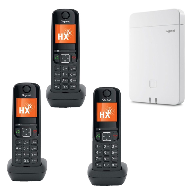 Pack Gigaset N670 DECT IP + 3 Gigaset AS690HX