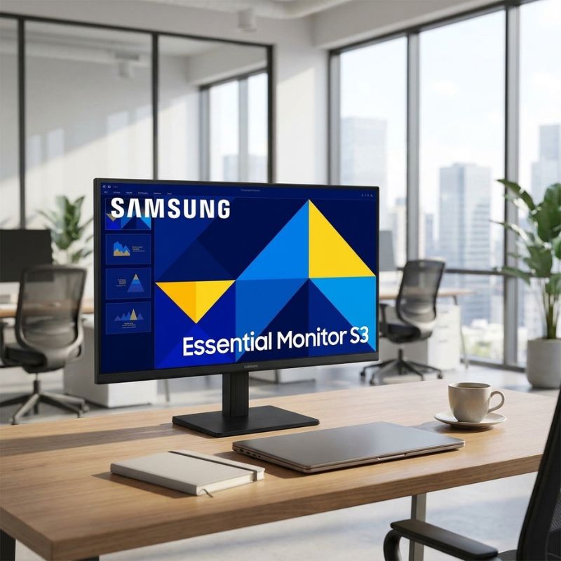 Samsung Essential S3 S22D300GAU Monitor Full HD 22