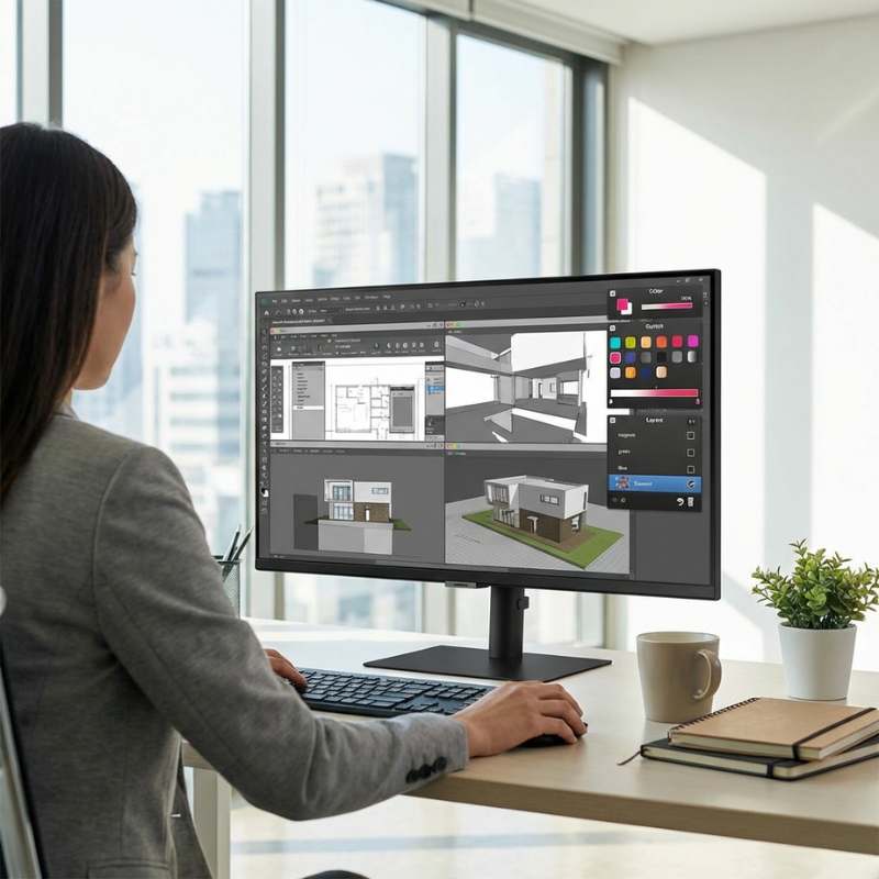 Samsung ViewFinity S80TB 27" 4K UHD Thunderbolt 4