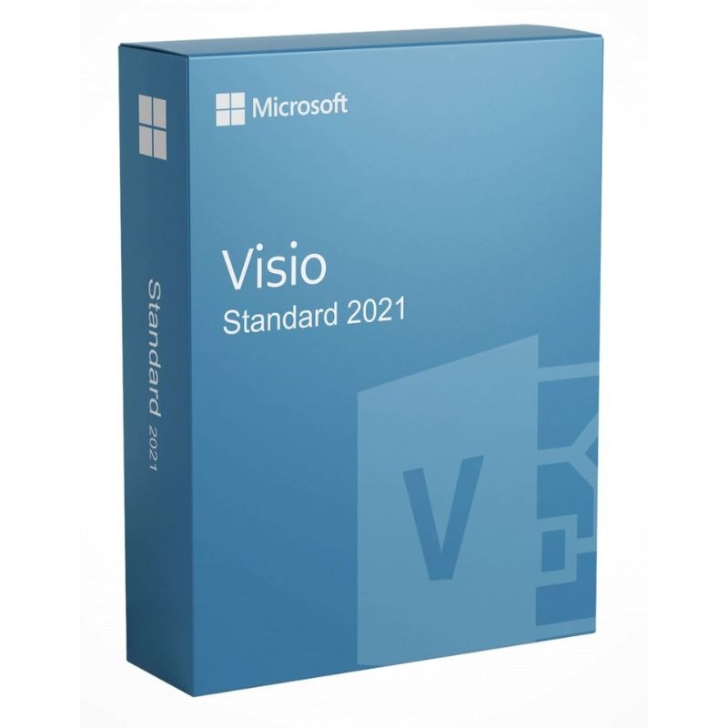 Microsoft Visio 2021 Standard Licencia Digital Reacondicionada