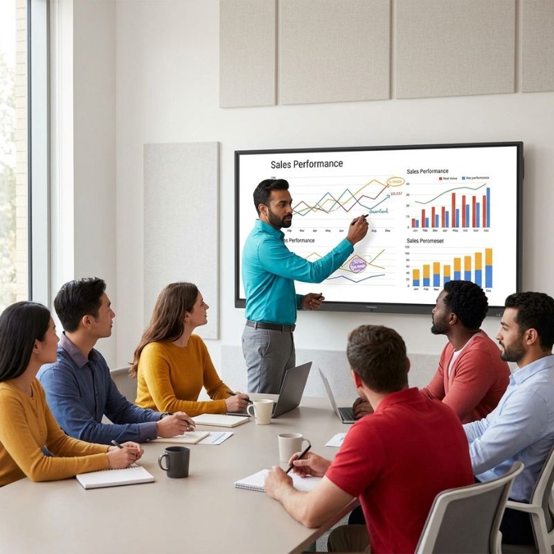 ViewSonic ViewBoard IFP8635 1 3C Pantalla Interactiva 4K 86