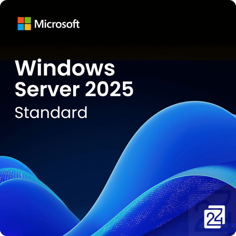 Windows Server 2025 Standard 2 core Licencia Digital Reacondicionada
