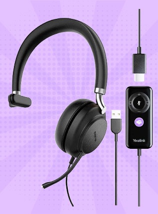 Yealink UH38 Mono USB-C Teams - Onedirect