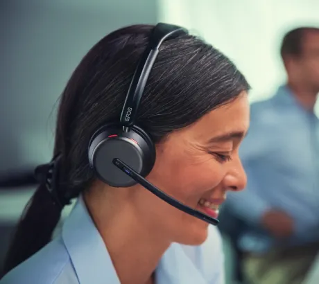 Auriculares Bluetooth inalámbricos con micrófono para llamadas profesionales