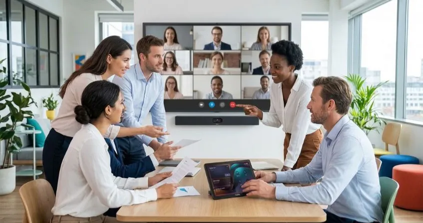 Reunión por videoconferencia con soluciones Yealink Reunión por videoconferencia con soluciones Yealink