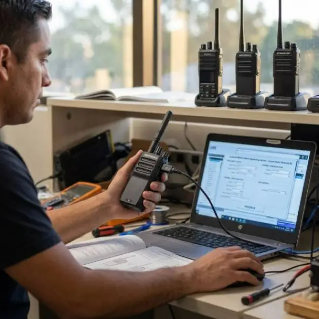 Servicio de programación de walkie-talkies UHF/VHF