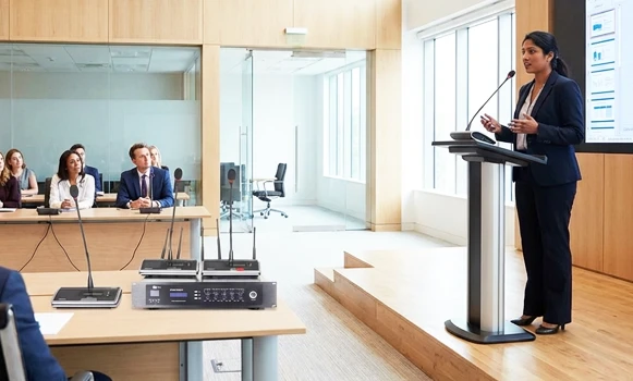 Sonorización de sala profesional