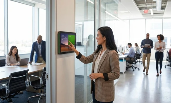 Tablets de reserva de salas