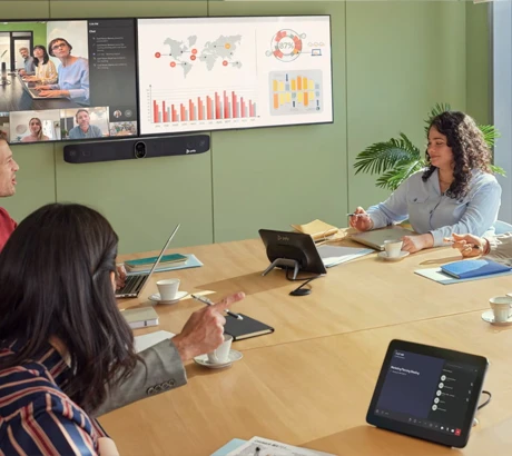 Sala de reunión y videoconferencia