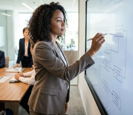 Lápices y punteros táctiles para pantallas interactivas en entornos de trabajo