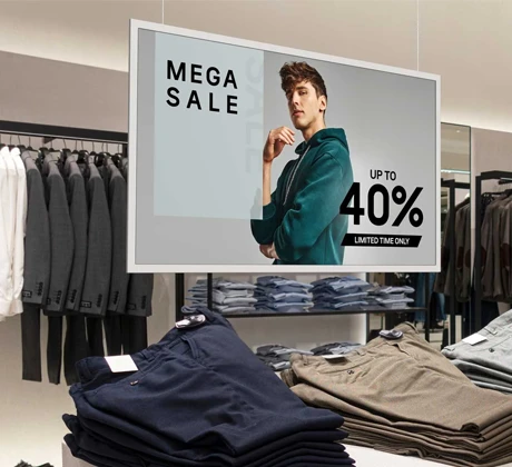 Pizarras electrónicas e-paper para señalización interna